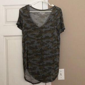 Camo tunic